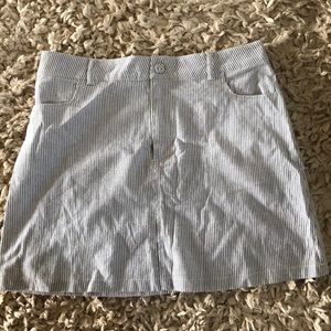 Forever 21 Striped Mini Skirt